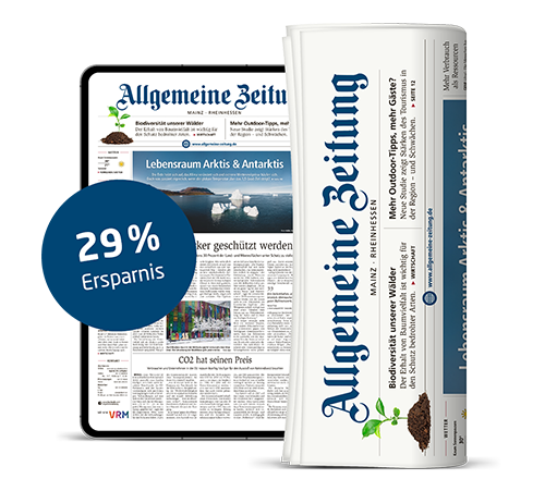 Allgemeine Zeitung - 6 Monate mit 30 % Rabatt lesen - Base
