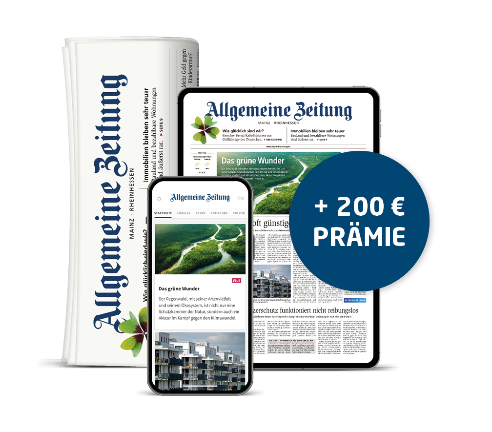 Allgemeine Zeitung - 200 € Höchstprämie sichern - Base