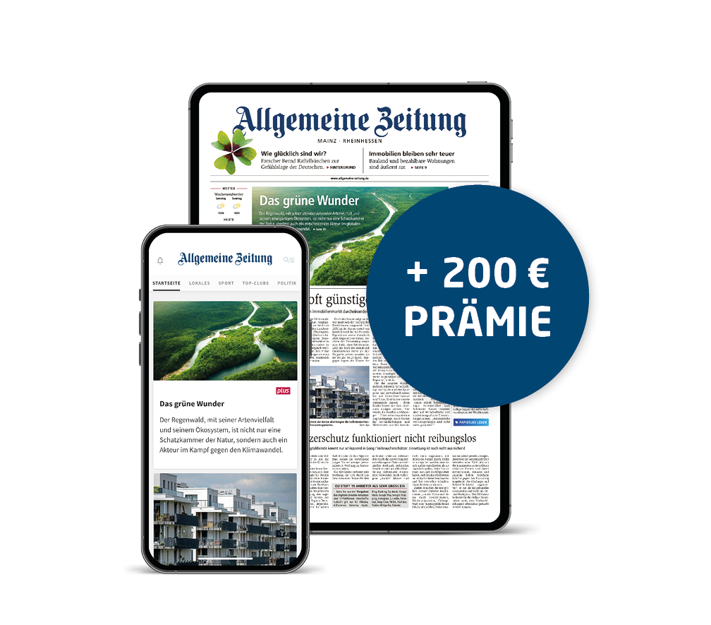 Allgemeine Zeitung - 200 € Höchstprämie sichern - Base