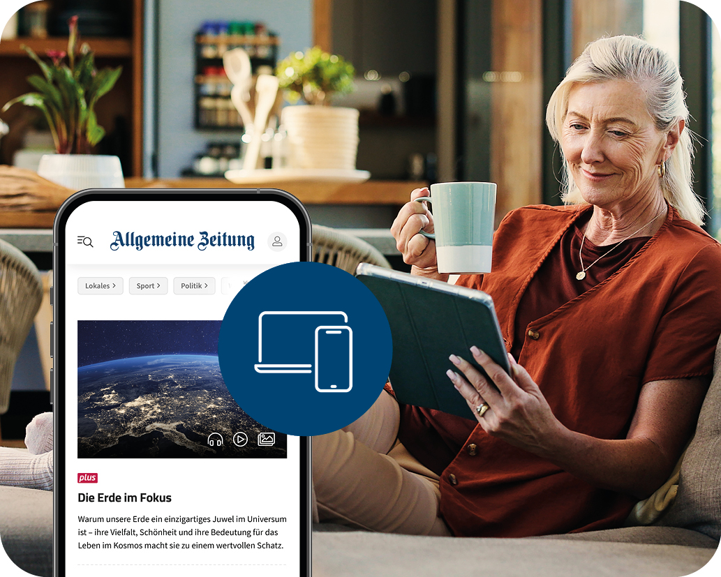 Allgemeine Zeitung plus 1 € pro Woche Angebot