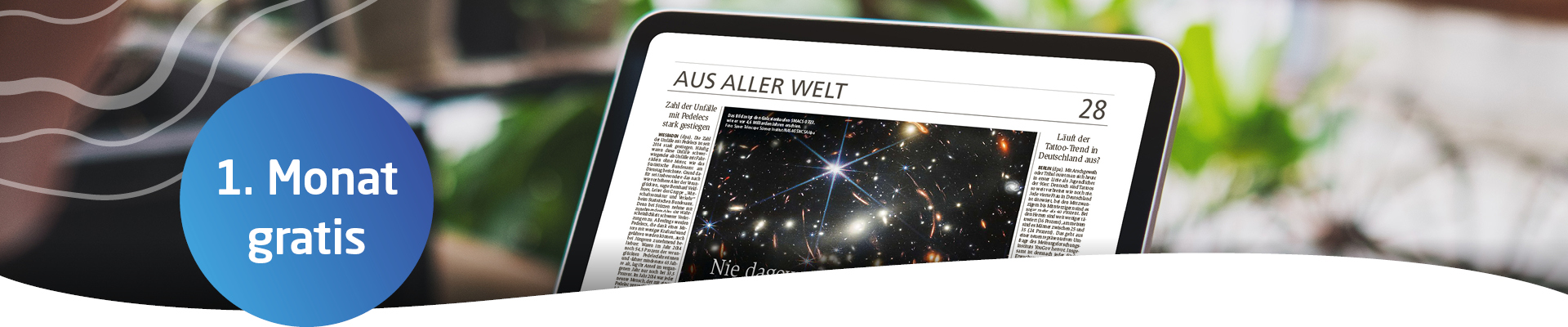 Nutzen Sie die Vorteile eines Abos!
