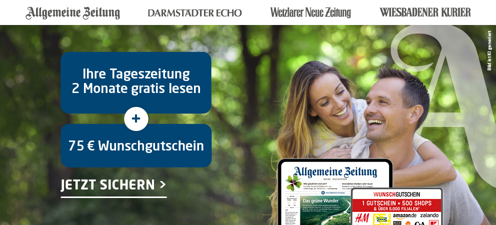 Link zum Angebot - 2 Monate gratis lesen + 75 € Wunschgutschein
