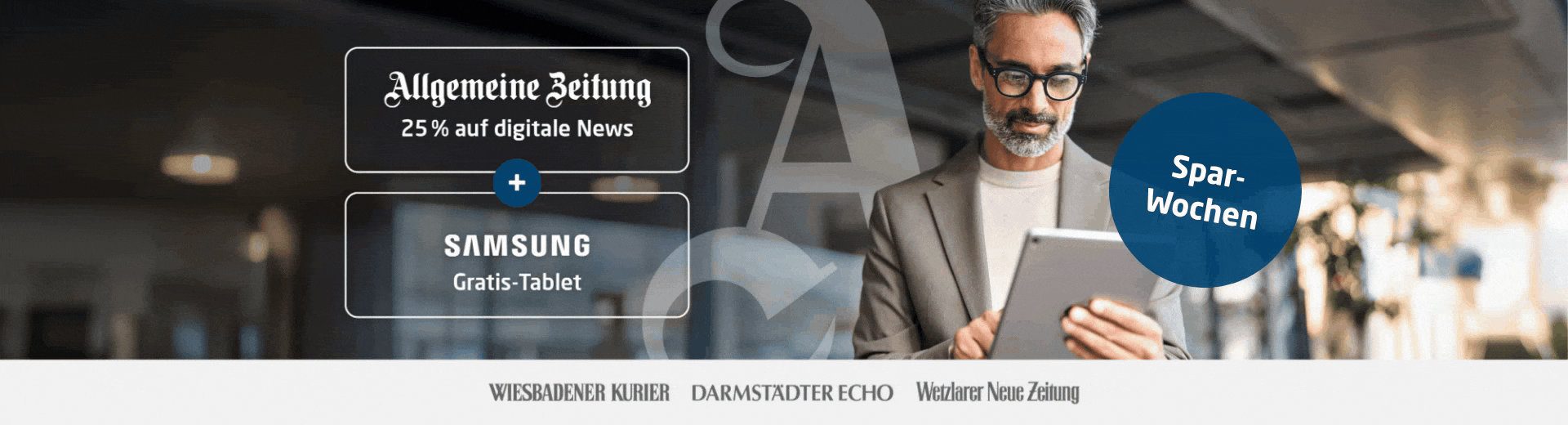 Link zum Angebot - 25 % sparen inkl. gratis Tablet