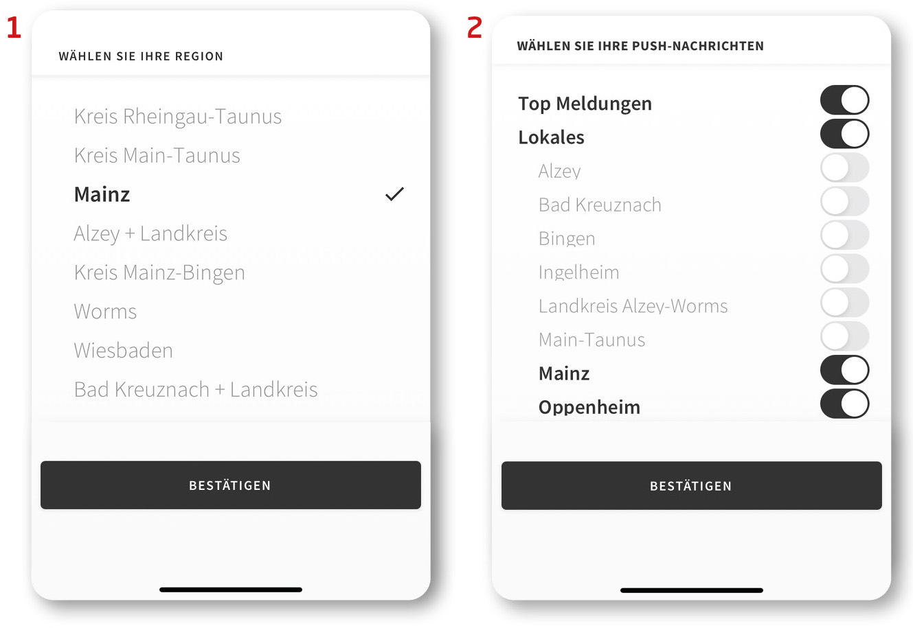 News-App individualisieren