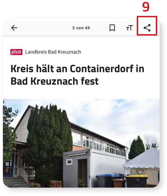 Funktionen News-App