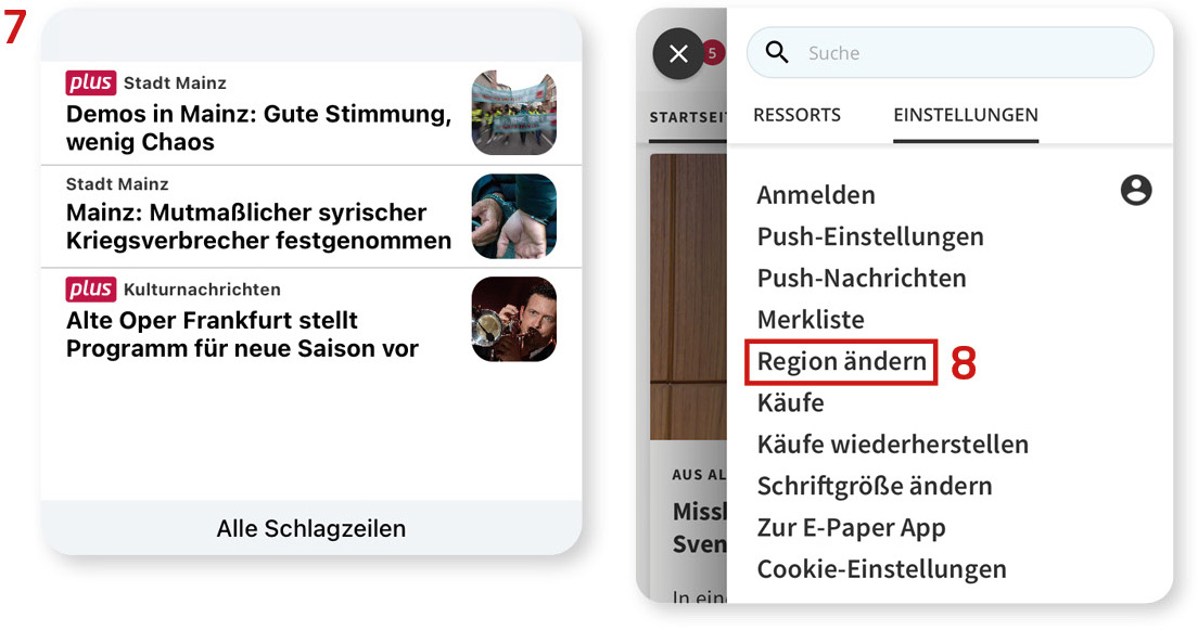 Tipps News-App