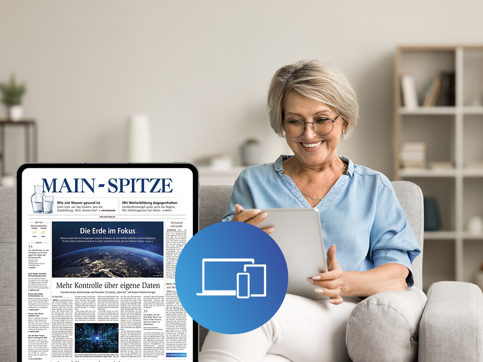 Main-Spitze - Jetzt zum Digitalpaket wechseln und Vorzugspreis sichern - Base