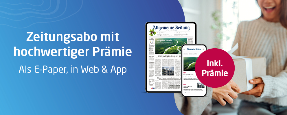 Zeitungsabo mit Prämie
