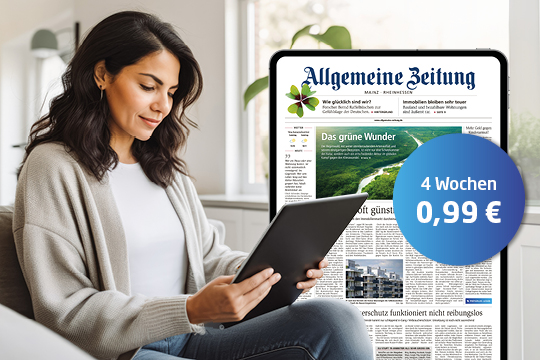 Allgemeine Zeitung - Alle News in E-Paper, Web und App für nur 0,99 € - Base