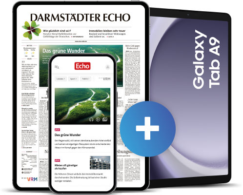 Das Digitalpaket der VRM Tageszeitung inkl. gratis Samsung Galaxy Tab A9