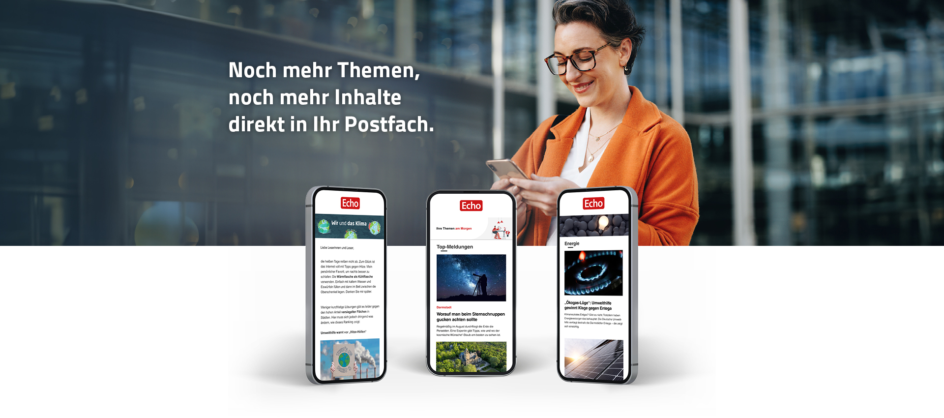 Erklärseite Newsletter