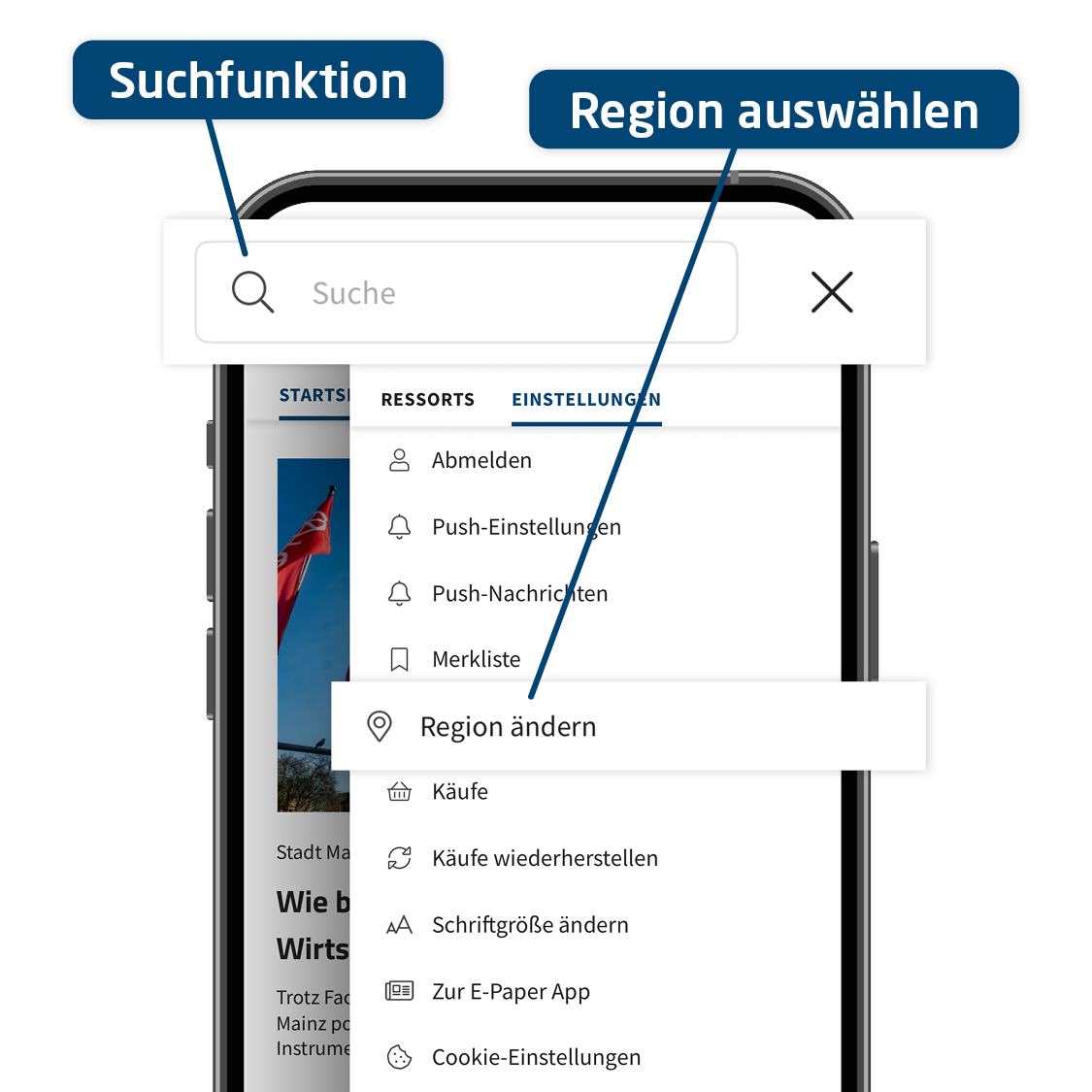 Dies ist ein Bild von Erklärseite New-App-NEU