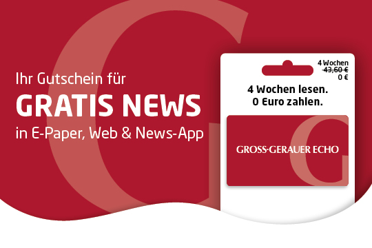 Gross-Gerauer Echo - 4 Wochen lesen für 0 Euro - Base