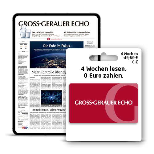 Gross-Gerauer Echo - 4 Wochen lesen für 0 Euro - Base