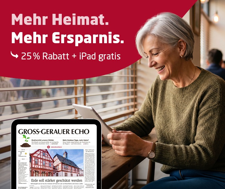 Gross Gerauer Echo Gratis Apple iPad Base