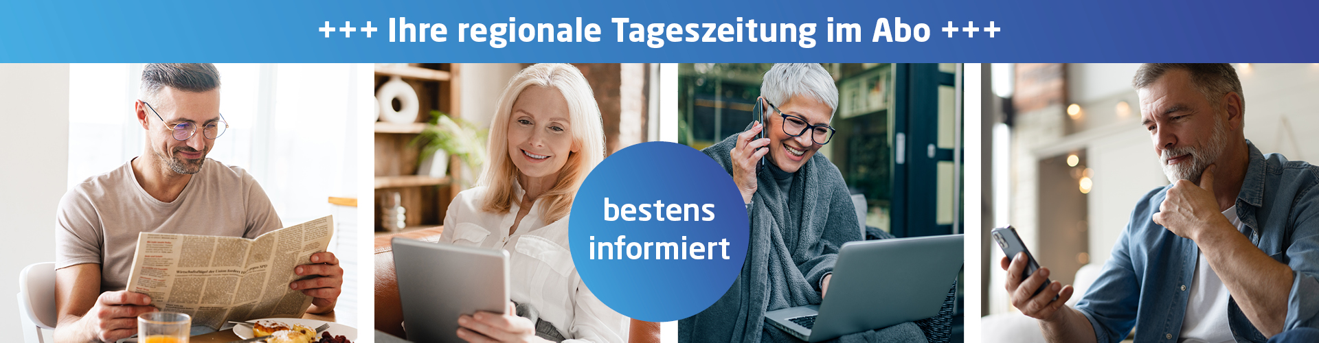 Tageszeitung im Abo