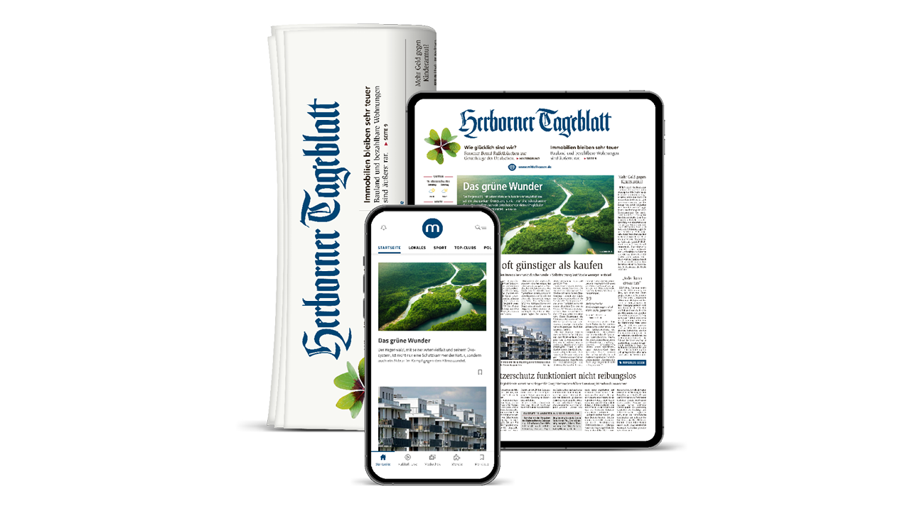 Herborner Tageblatt Digital komplett und Print am Samstag Flex

