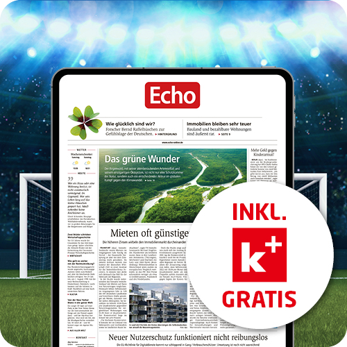 Echo Tageszeitungen 50 % Rabatt kicker+ gratis Produkt