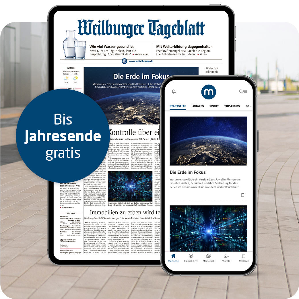 Weilburger Tageblatt Digital komplett bis Jahresende gratis lesen Produkt