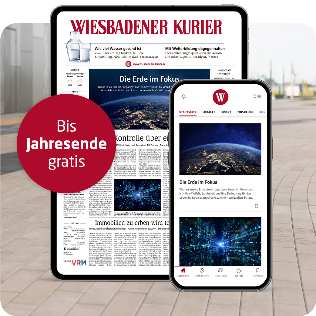 Wiesbadener Kurier Digital komplett bis Jahresende gratis lesen Produkt