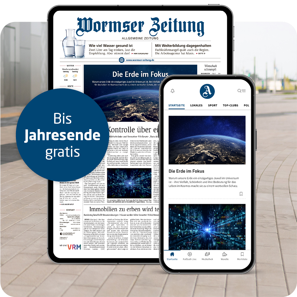Wormser Zeitung Digital komplett bis Jahresende gratis lesen Produkt