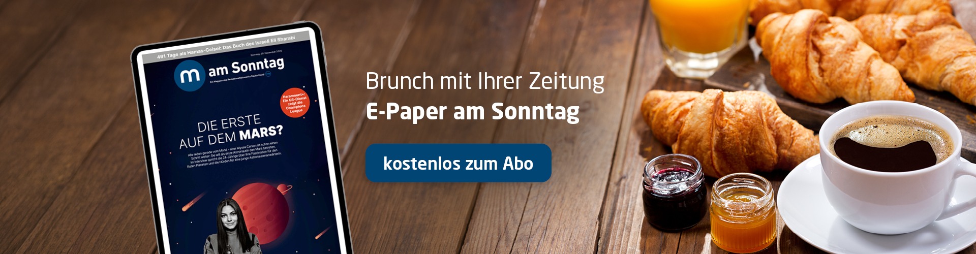 E-Paper am Sonntag