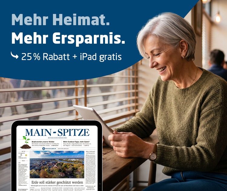 Main Spitze Gratis Apple iPad Base