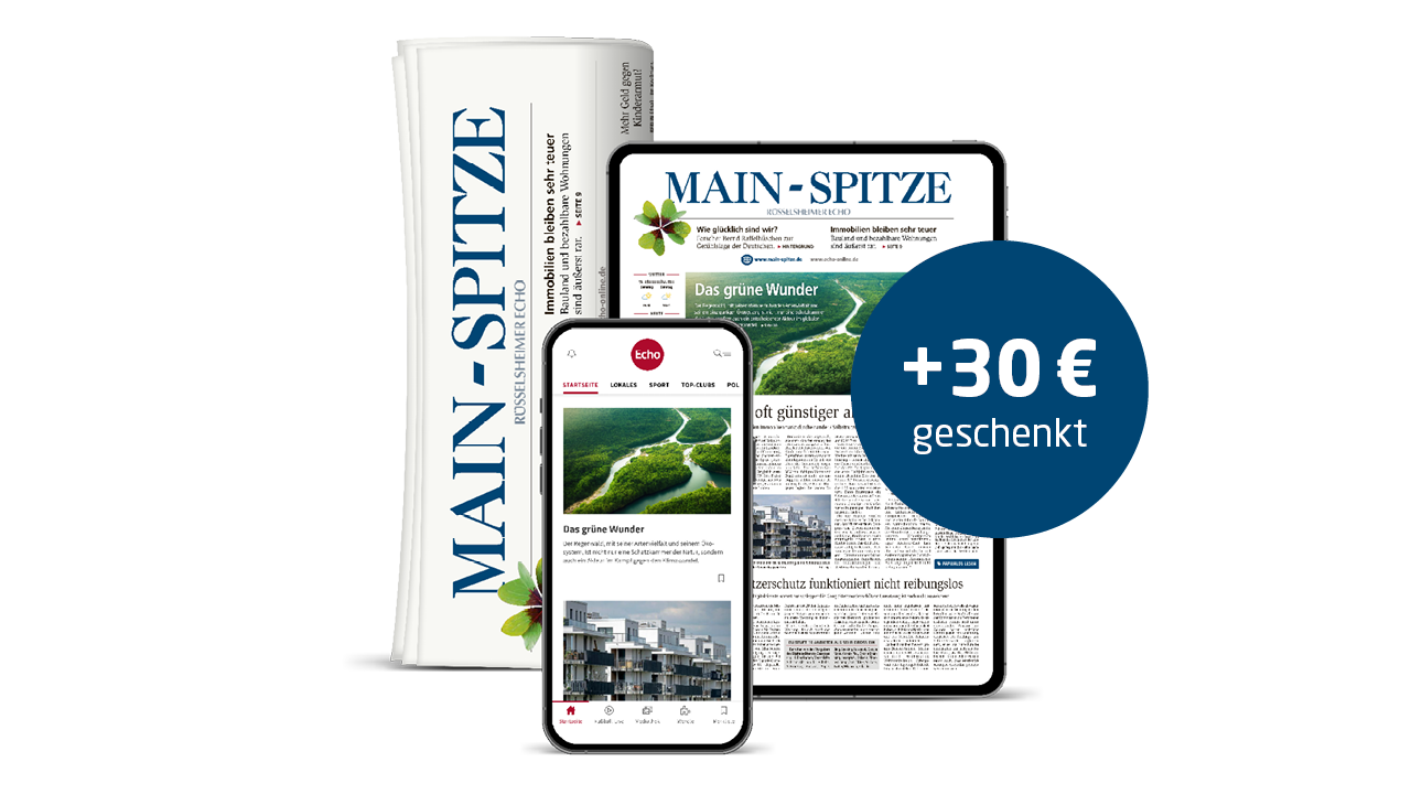 Main-Spitze Print & Digital komplett Student 30 € Barprämie
 