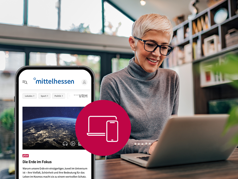 mittelhessen-Zeitung - Web & App 4 Wochen für nur 0,99 € - Base
