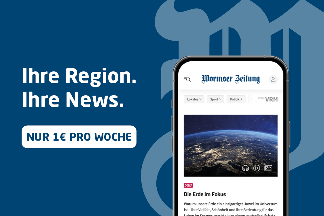 Wormser Zeitung plus 1 € pro Woche Angebot