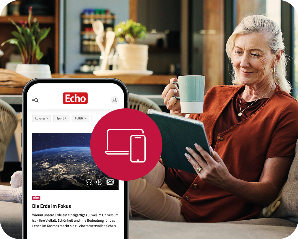 Echo Tageszeitung plus 1 € pro Woche Angebot