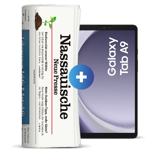 Nassauische Neue Presse gedruckte Zeitung Preisvorteil Gratis Tablet Angebot Produkt