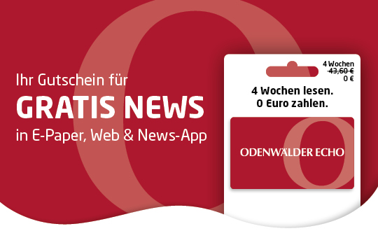 Odenwälder Echo - 4 Wochen lesen für 0 Euro - Base