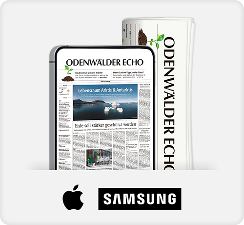 Odenwälder Echo - Print & Digital komplett inkl. Wunschtablet