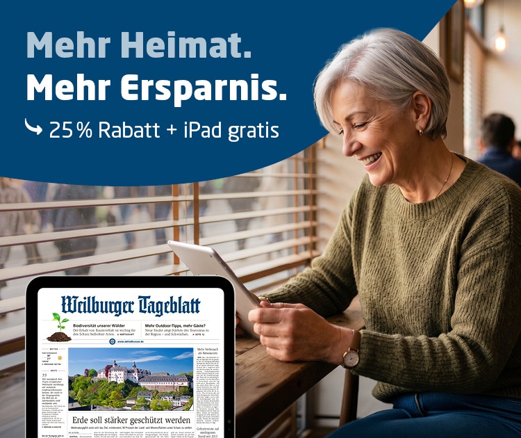 Weilburger Tageblatt Gratis Apple iPad Base