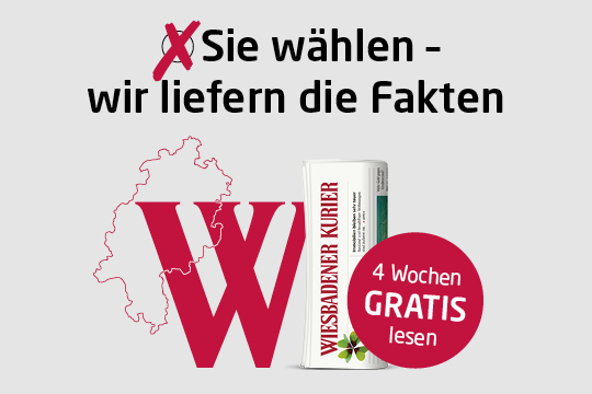 Wiesbadener Kurier - 4 Wochen gratis lesen - Base