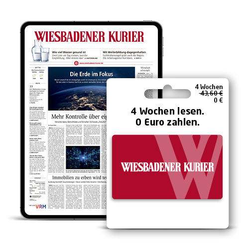 Wiesbadener Kurier - 4 Wochen lesen für 0 Euro - Base