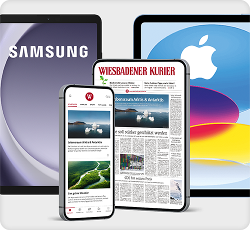 Wiesbadener Kurier Digital komplett inkl. Tablet
 
