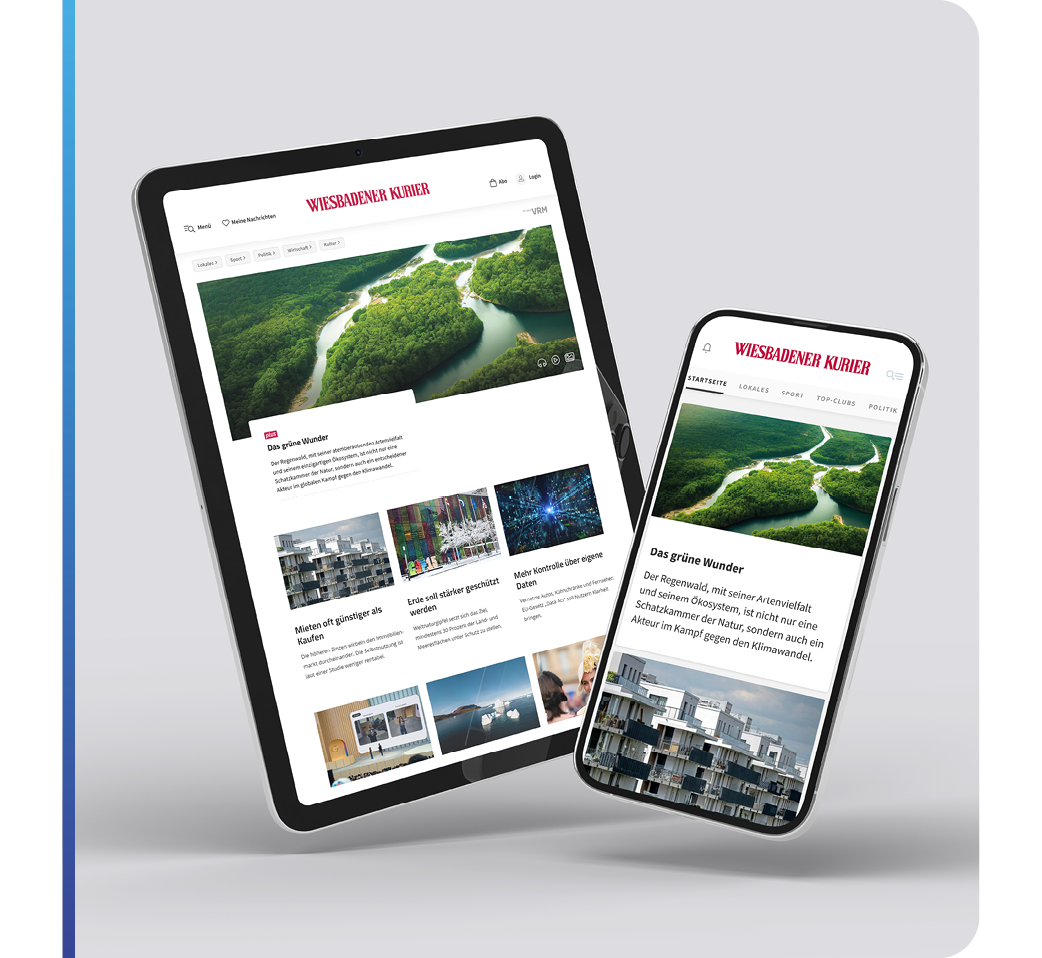 Wiesbadener Kurier - Digitale News zum Aktionspreis - Base