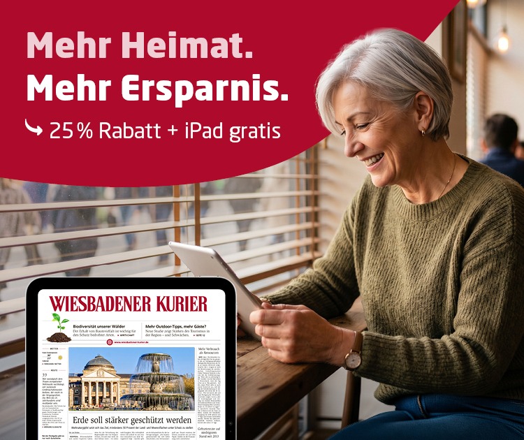 Wiesbadener Kurier Gratis Apple iPad Base