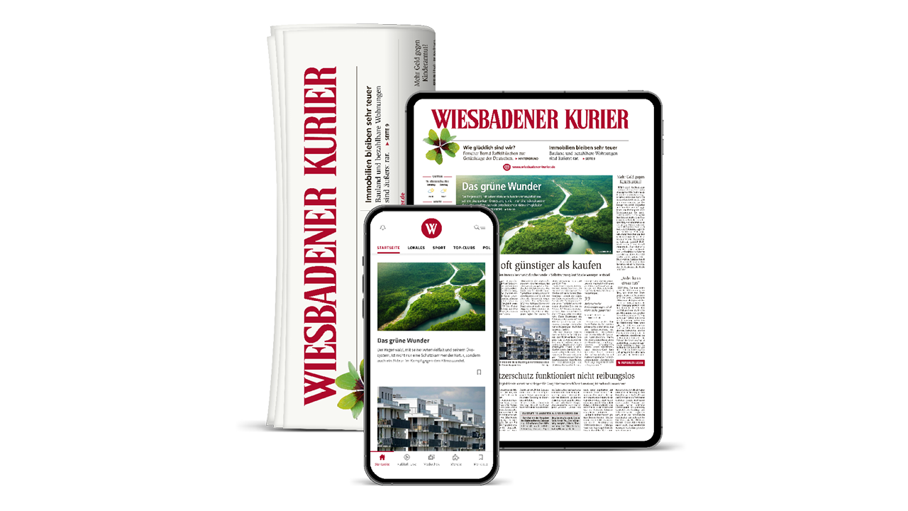 Wiesbadener Kurier  Digital komplett und Print am Samstag Flex