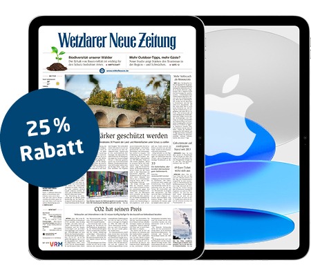 Wetzlarer Neue Zeitung Gratis Apple iPad Base