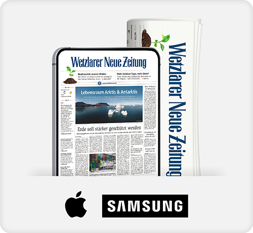 Wetzlarer Neue Zeitung Print & Digital komplett incl. Tablet 