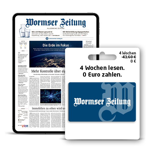 Wormser Zeitung - 4 Wochen lesen für 0 Euro - Base