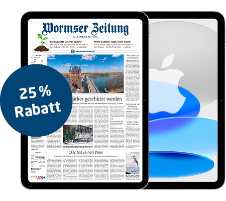 Wormser Zeitung Gratis Apple iPad Base