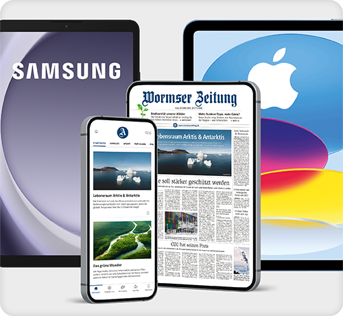 Wormser Zeitung Digital komplett inkl. Tablet
