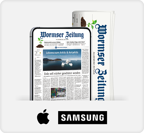 Wormser Zeitung Print & Digital komplett incl. Tablet