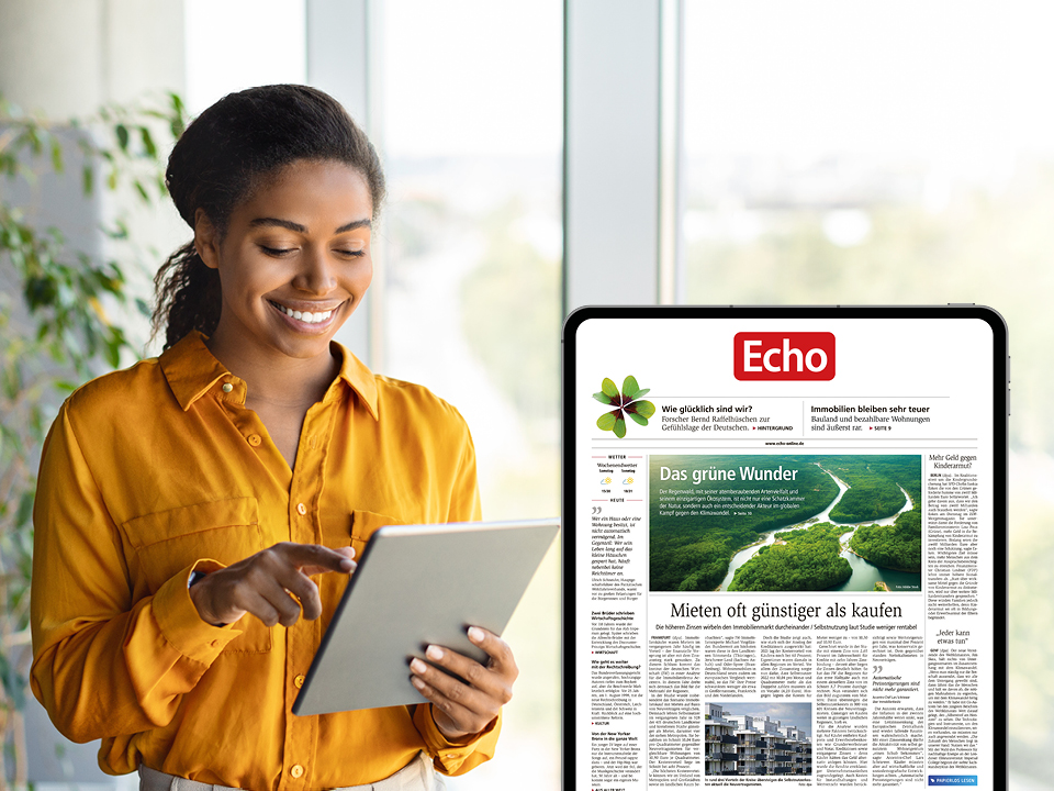 Echo-Zeitung - News in E-Paper, Web & App 4 Wochen für nur 0,99 € lesen - Mobile