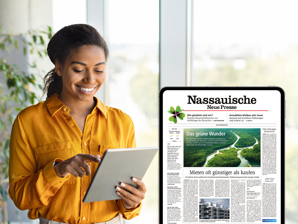Nassauische Neue Presse - News in E-Paper, Web & App 4 Wochen für nur 0,99 € lesen - Mobile