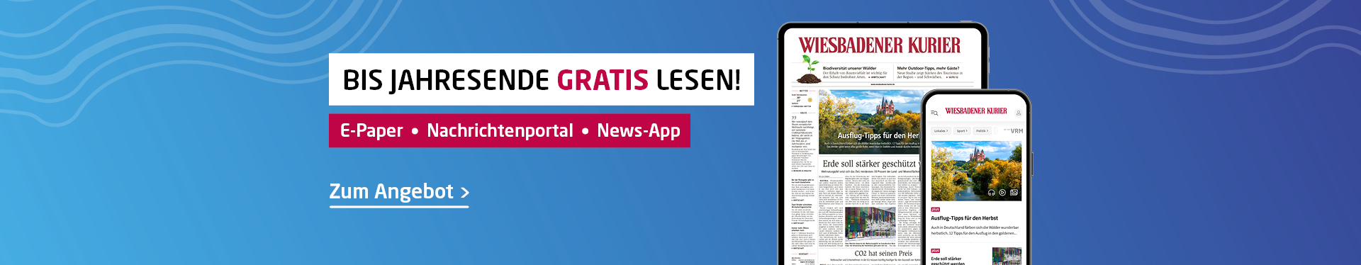News in E-Paper, Web & App bis Jahresende kostenlos lesen